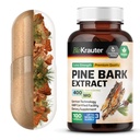 BIO KRAUTER männikoore ekstraktkapslid 400 mg - 100 loend - antioksüdantide lisand - 95% proantotsüanidiinid - männikoore lisand - vegan, täiteaineteta