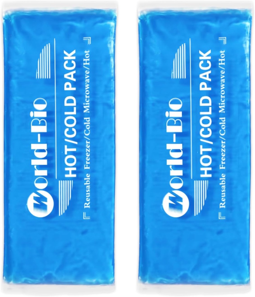 Gel Soft Paindlikud Jääpakendid vigastuste taaskasutamiseks, 2Pack-12" X 4.7, sügavkülma pakend, kuum külmpressitud geel jahutada kaela, pahkluu, põlve, jala, õla, küünarnuki, randme, jalgade vigastuste leevendamine