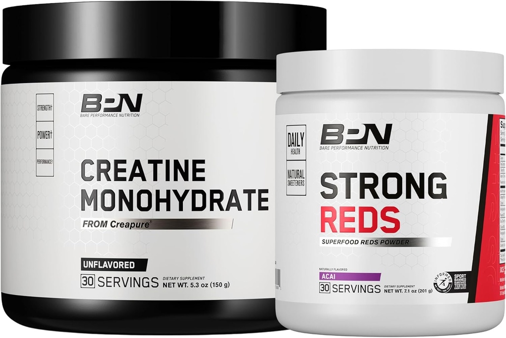 BPN Kreatiinmonohüdraat & Strong Reds Bundle