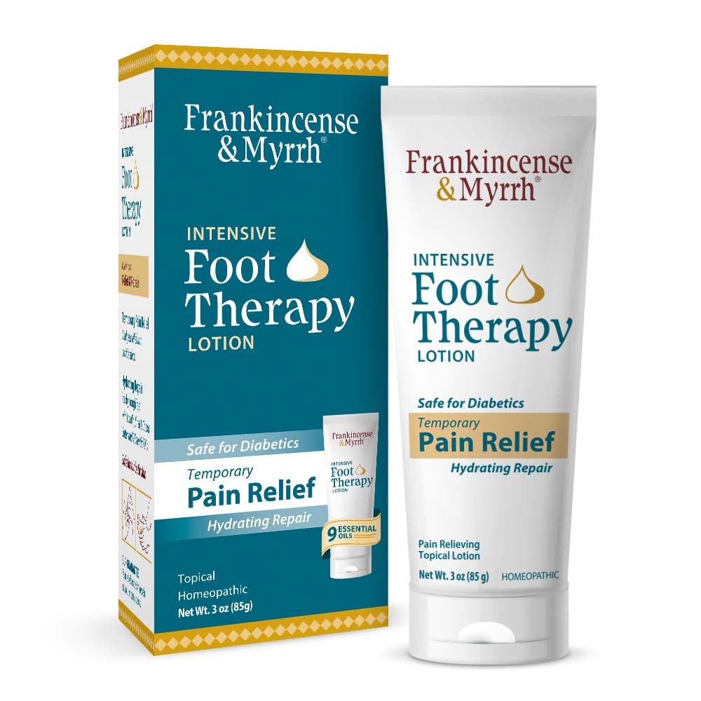 Frankincense ja Myrrh Foot Pain Relief Cream - Intensiivne Foot Therapy Lotion - Diabeetiline Närvivalu Relief Cream | Rahutute jalgade sündroom | Frankincense Eeterlik õli, 3 Ounce (1-Pack)