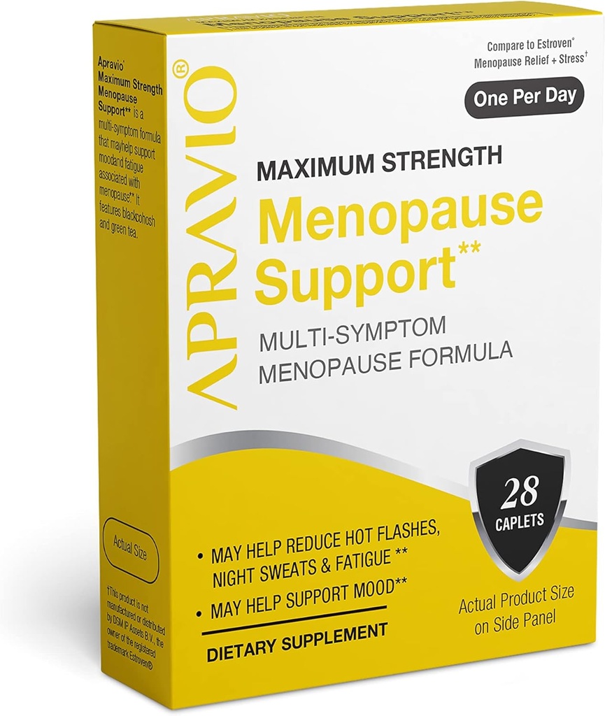 Menopausi tugi, menopausi leevendamine naistele, kuumahoogude vähendamine, öine higistamine ja meeleolu tõus, maksimaalne tugevushormooni tasakaal, 28ct