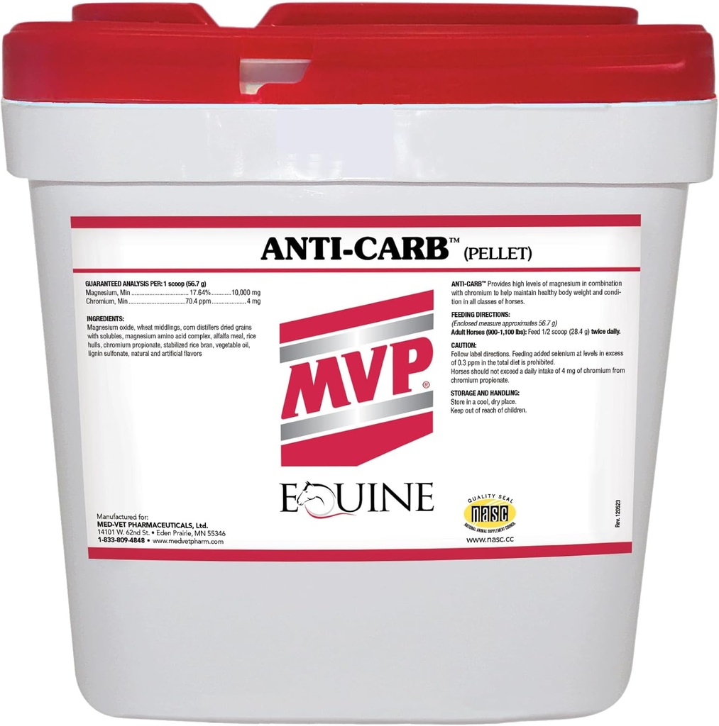 MVP Anti-Carb (20lb) Glükoosi Metabolism Toetus
