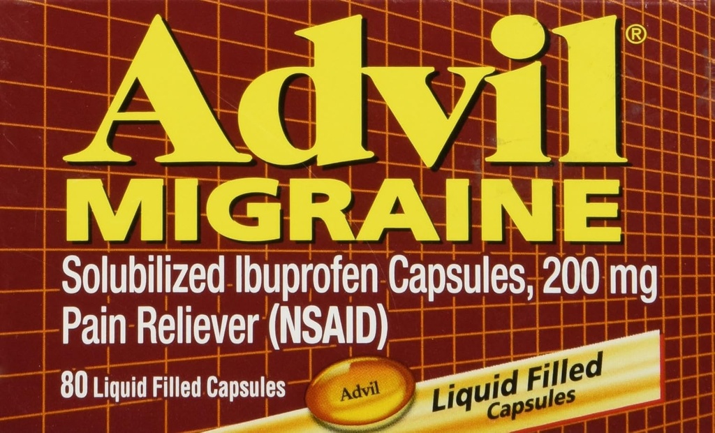 Advil Migreen - 80 vedelat täidetud kapslit