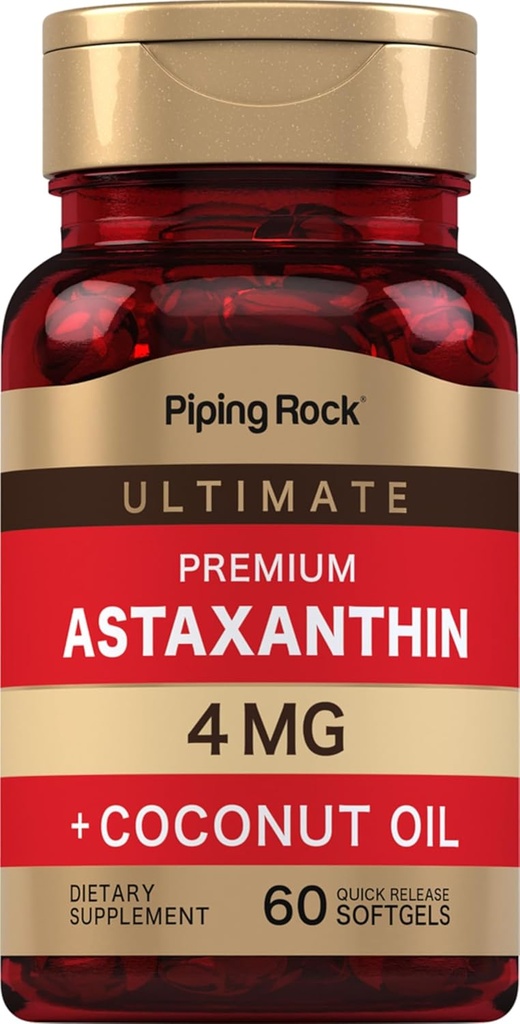 Torukivi astaksantiin 4mg | 60 softgels | kookosõli | vetikaekstrakti lisand | Mitte GMO, gluteenivaba