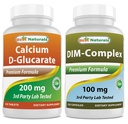 Kaltsium D- glukaraat 200 mg & DIM Supplement 100 mg