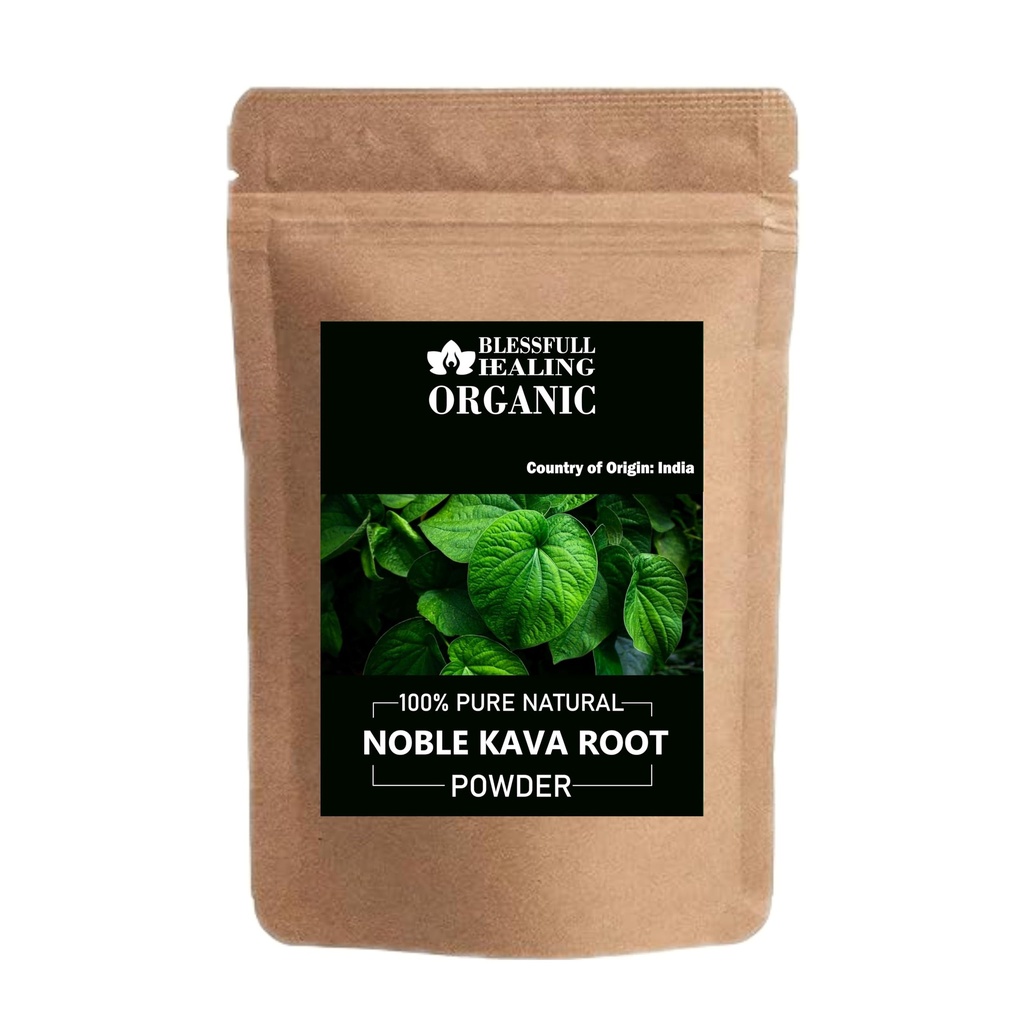 Orgaaniline Noble Kava Juur pulber 100% puhas Natural 100 Gram / 3,52 oz