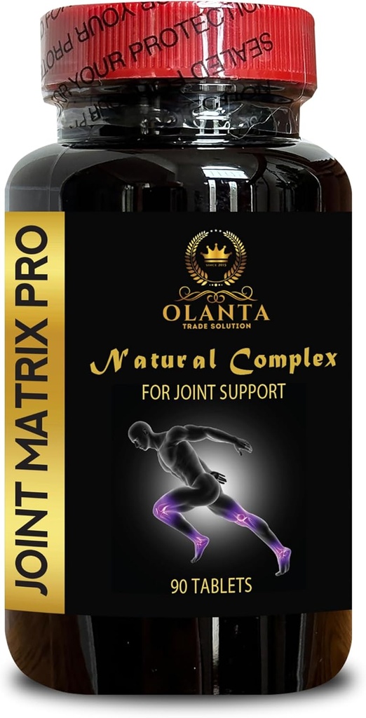 JOINT MATRIX PRO - msm ja glükoosamiin, paindlikkus ja liikuvus, ühine tugivahend, kõhre ja sidekude, lutserni lisand, paindlikkus ja tasakaal - 1 pudel