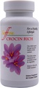 CROCIN RICH - 7, 5 mg Crocin (Key Saffron Active) + Lutein & Zeaxanthin Eye Supplement | Nägemine, makulaarne ja võrkkesta tugi | Sinise valguse ja silmade rõhu kaitse | Kliiniliselt uuritud Crocin - 60 tabletti