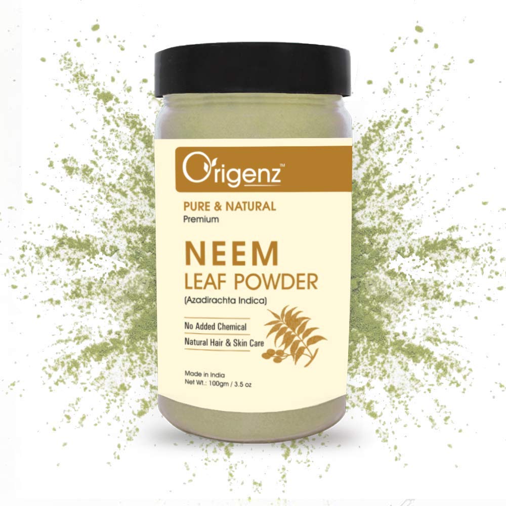 Üldine Neem Lehepulber Näopakend Pehme & Helendav Nahale | Aitab Kontrollida Akne, Pimples, Armid, Mustpead, Dandruff | Azadirachta Indica | 100gm
