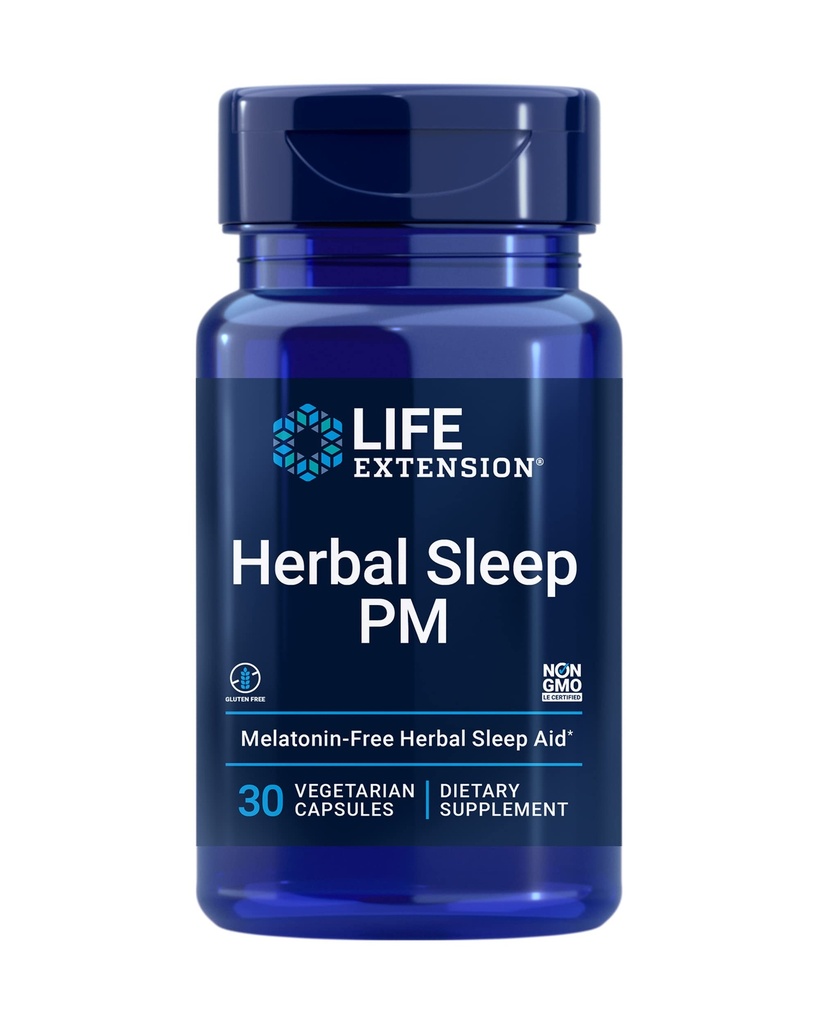Elu pikendamine Taimne uni PM , Sidrun Balm , honokiool (Magnolia koor ) , kummel , soodustab tervislikku und , hormoonivaba , melatoniinivaba , gluteenivaba , mitte-GMO , taimetoitlane , 30 kapslit