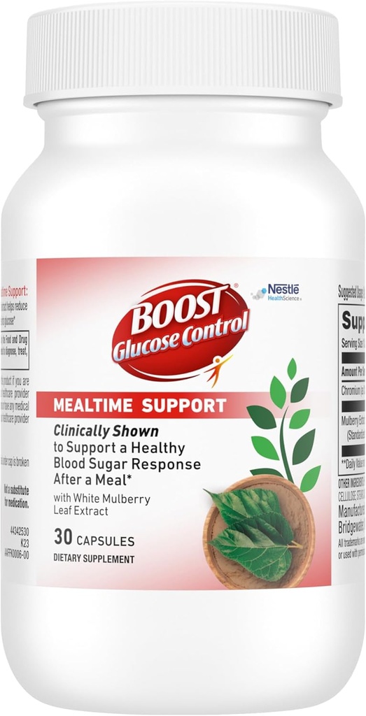 BOOST Glükoosikontrolli söögikordade toetamine toidulisand, 30 ct