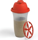 SIGNORA WARE Shaker pudelid | 17-Ounce Plastikvalgu raputamine pudel söögikorra asendamiseks Shakes & Smoothies, Joogid, Segamine Salat Kleit ja kastmed, Margarita, & More