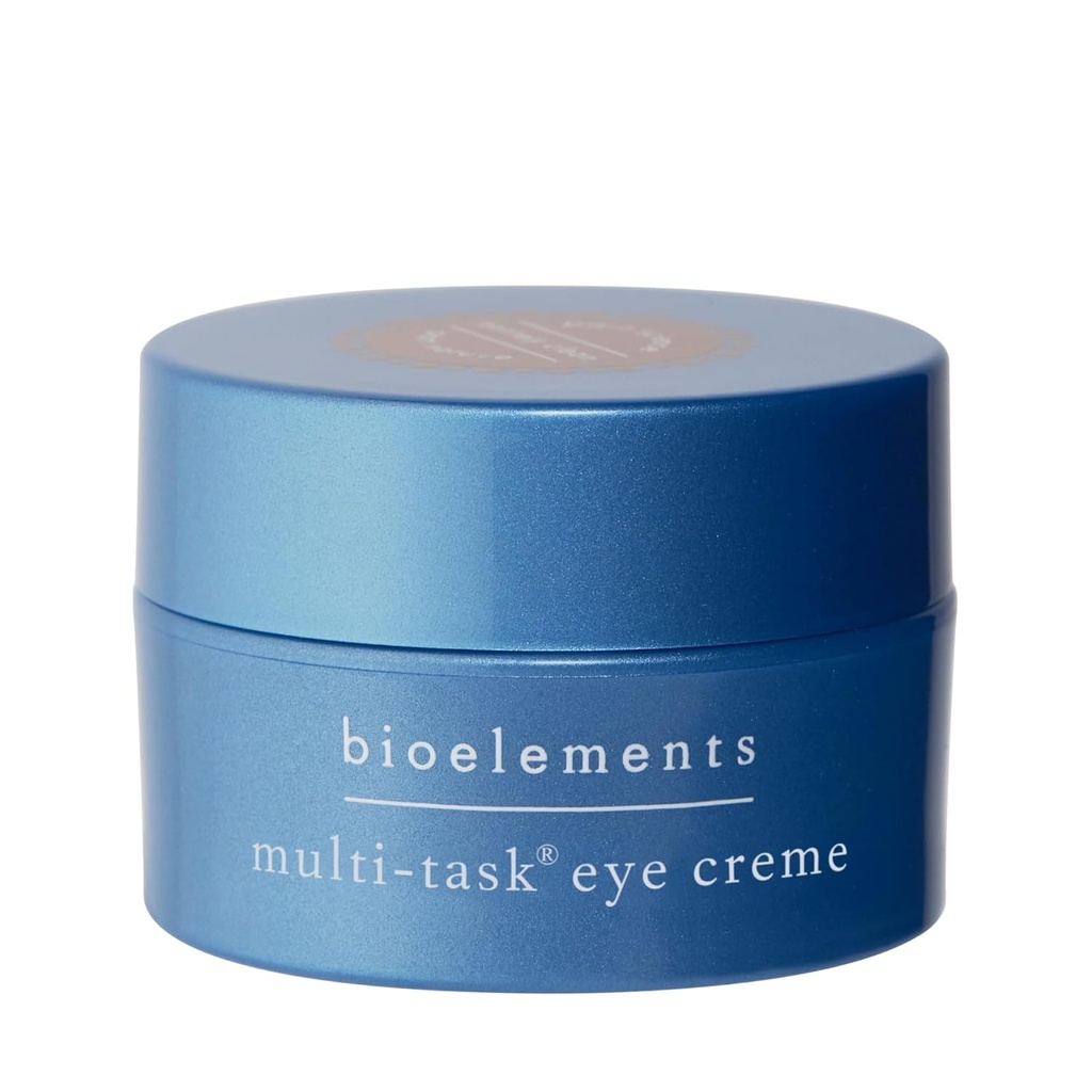 Bioelemendid Multi-Task Eye Creme - 0,5 fl oz - Target Puffiness, Dark Circles & Fine Lines - Light & Non Greasy - Vegan, Gluteenivaba - Kunagi testitud loomadel