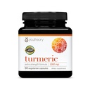 Youtheory Turmeric Extra Tugevus - 1000 mg - Toetab Aju, Lihaseid Ja Liigeste Tervist * - Sisaldab Bioenhancers, Curcuminoidid Ja Taimsed Ekstraktid - USP Kontrollitud - 60 Taimekapslit (30-päevane Tarne)