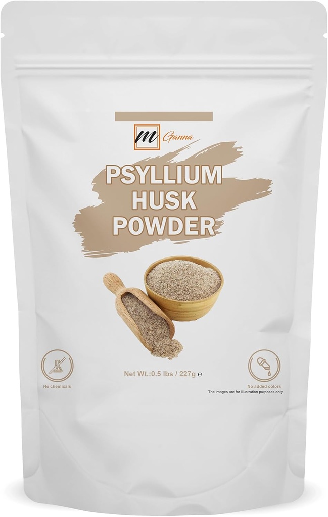100% looduslik Psyllium Husk (terve) tervishoiule 227 GMS / 0,5 LBS