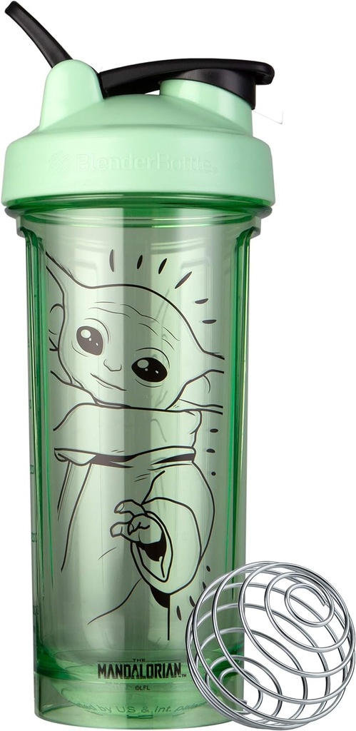 BlenderBottle Star Wars Shaker Bottle Pro seeria sobib ideaalselt valgu raputamiseks ja eeltreeninguks, 28-kordne laps