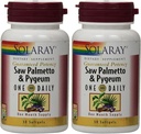 Saw Palmetto ja Pygeum One Daily 30 Softgel (pakk 2) Solaray