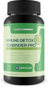 Immune Detox Toxibinder Pro - Detox & Immune Support Supplement - Help Expel Toksiinid - Natural Detox Clean - Psyllium, C-vitamiin, Ingver, Tsink, Dandelion Juur - Full Body Detox Immune Boost Support