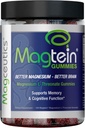 Magtein Gummies - Magneesium L-Threonate Gummy, Aju Tugi, Fookuse Täiendus, Boost Mälu Ja Kognitiivne Funktsioon - 150 Vegan Gummies