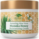 Manuka mesi ekseem Kreem Niisutav Lotion Fragrance tasuta psoriaasi leevendamiseks - sügelus, kuiv nahalööve salv - Nahka rahustav niisutaja - Keha ja näo kreem - Lapsed ja täiskasvanud 16oz