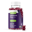 Viteey Melatoniin Gummies 10mg - Unekummid täiskasvanutele Eriti Tugevus Melatoniin - Vegan, GMO-vaba, Gluteenivaba - 60 Count