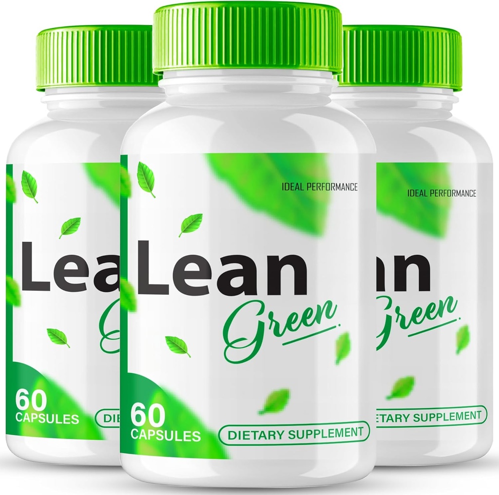 Lean Green Keto kapslid, LeanGreen Advanced Formula Supplement Pills - Maksimaalne tugevus, Lean Green Kõik looduslikud Keto pillid, LeanGreen kapslid, Lean Green Pills Reviews (3 Pack)