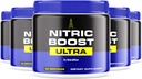 (5 Pack) Nitric Boost Ultra - Premium Daily Powder Blend purgis, mis on valmistatud selleks, et aidata säilitada energiat, toetada looduslikku ringlust ja hoida teid minemas, ametlikud ülevaated (150 serveerimist)