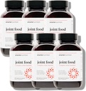 SMARTERNUTRITION Joint Food - Whole-Food Joint Supplement to Support määrimine ja liikuvus - Formuleeritud kollageeni tüüp II, MSM, vitamiin C, kurkum, bromelain - 6 Pack[180-päevane pakkumine]
