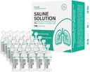 BASE- LABORATOORIUMID 3% Soolalahus nebulisaatorimasinale | Soolalahus sissehingamiseks ja nina niisutamiseks | Kõrge 3% kontsentratsioon l 25 viaali 5 ml ühikdoos