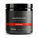 Valerian Juur Kapslid - Ultra High Potency 4: 1 ekstrakt - Väga kontsentreeritud - Kolmanda osapoole Lab Testitud - 120 kapslit