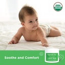 Hyland's Baby Organic Chest Rub, Soothe ja Comfort, orgaanilise lavendli, piparmündi ja kummeli lilleõliga, ohutu ja õrn, dermatoloog testitud, 1.76 Oz, Imik (pakk 2)