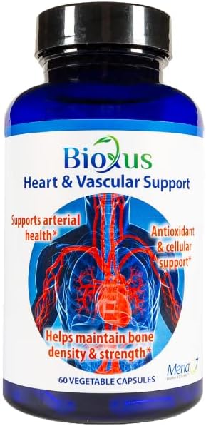 PotentSea Heart and Vascular Support Supplement, Vitamiin K2, Vitamiin D3 ja Alfa Lipoic Acid, Cellular Support, Anti-Aging, Heart, Cognitive Health, 60 Veg Cap