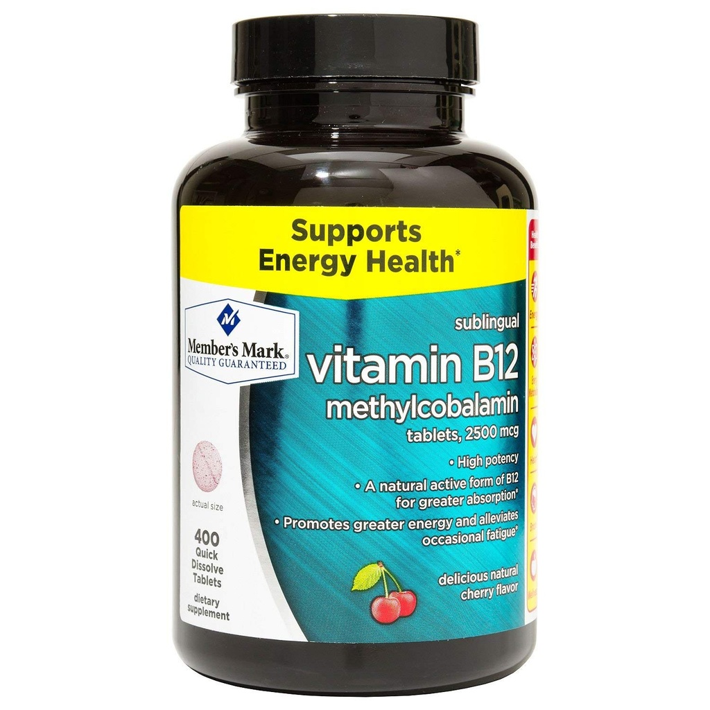 Liikme Mark Sublingvaalne Vitamiin B12 5000mcg (300 Count)