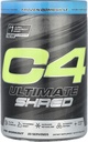 Cellucor C4 Ultimate Shred Pre Workout Pulber, Metabolism Supplement Cayenne ekstrakt + 300mg Kofeiin + TeaCrine + Dünaamiin - Külmutatud Pommipiim, 20 Servingut