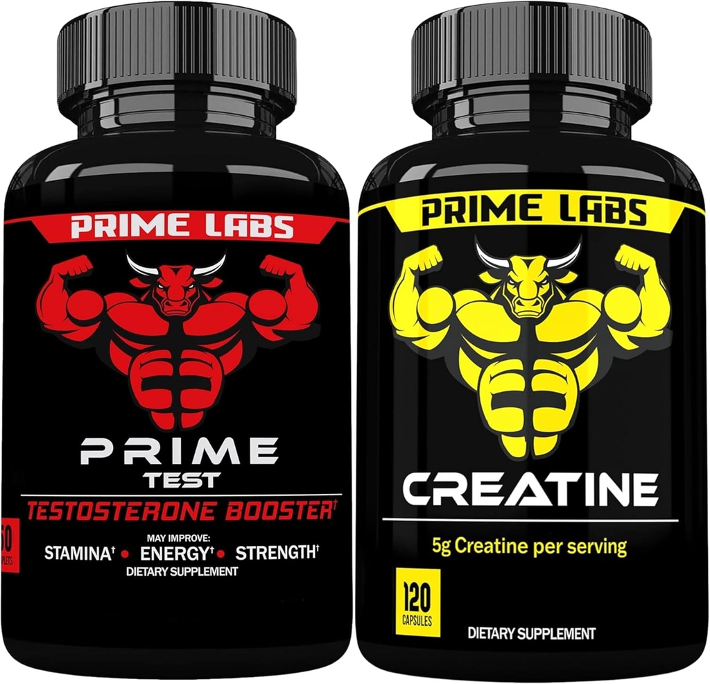 Prime Labs Prime Test + Kreatiin Kapslid