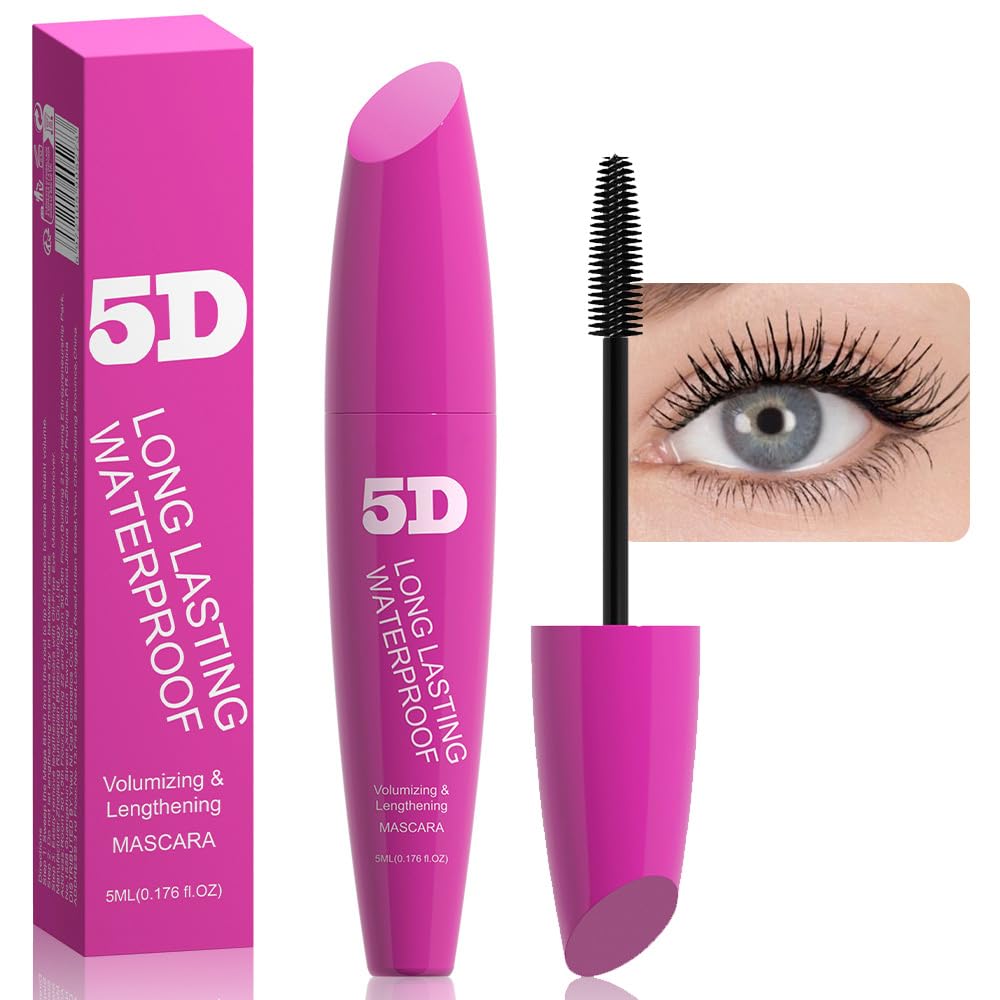 Black Volumizing Curl Pika seljaga ripsmetušš Smudge-Proof Intense Pikkus Feathery Pehmed täispikad ripsmed Veekindel Ei Flaking Non Smudging Clumping, Julmsusvaba