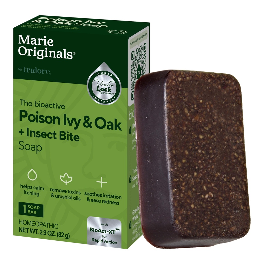 Marie's Original Poison Ivy Seep Bar | All Natural Poison Ivy Treatment | Anti-Itch Skin Cleanser Bar Wash for Poison Ivy, Poison Tamm & Sumac | Removes Oils, Soothes & Relieves Lööve | 2,9 untsi