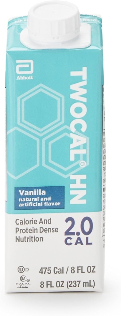 Üldine TwoCal HN Vanilla Suukaudne täiendus 8oz Valmis kasutamiseks (juhtum 24)