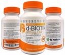 IMMUNOVITES 3- pakendis suure annusega biotiin (nagu d-biotiin, USP) 100 mg (vastab 100 000 mikrogrammile) 90 kapslit, kõrge potents (3)