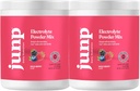 JUNP Elektrolüüdid Pulber No Sugar No Carbs - Wild Berry Fruit Maitsejook Segu - Kaalium & Soola Elektrolüütide Hüdratsioon Pulber Nullkalor Suhkruvaba Elektrolüüt Pulber, Keto Sõbralik, 180 Servingut