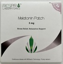 Respro Labs Looduslik melatoniini plaaster, 3 mg (pakend) Pidev vabanemine - 24 plaastrit