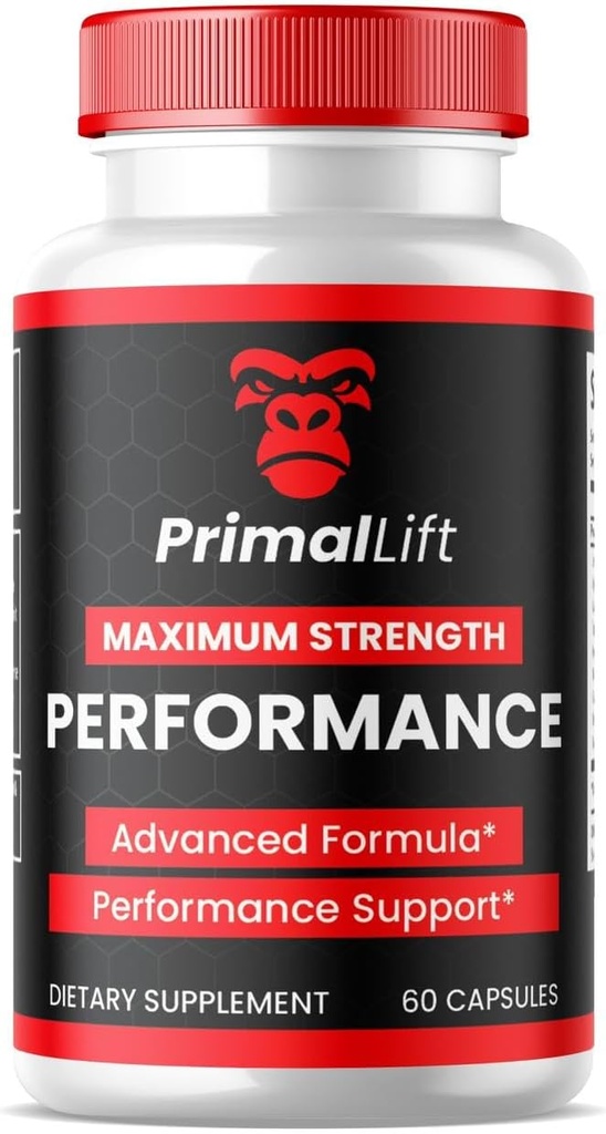 SPRESSO (1 Pack) Primal Lift Capsules - Official Formula for Stamina and Performance, Primal Lift for Men, Primal Lift Male Capsules, PrimalLift Capsules, All Natural Support, Review (60 Capsules)