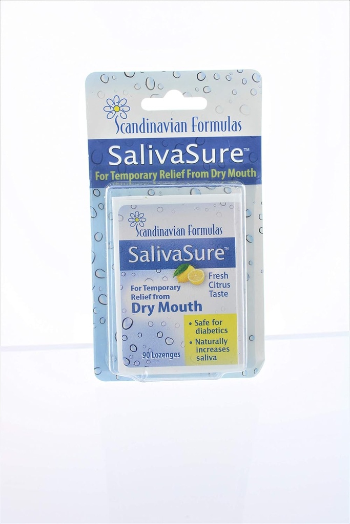 Nozovent Skandinaavia vormelid SalivaSure Lozenges 90 ea (pakk 2)