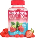 NGU Next Gen U - Melatoniin Gummies - 10 mg toidulisand - Maasikas Maitsestatud - 180 Vegan Gummies