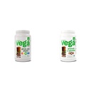 Vega Orgaaniline All-in-One Vegan valgu pulber, šokolaad ja valk ning rohelised valgu pulber, šokolaad