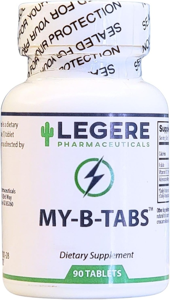 Minu B Tabs Sublingual Fruit Punch 90 tablettide poolt Legere Pharmaceuticals