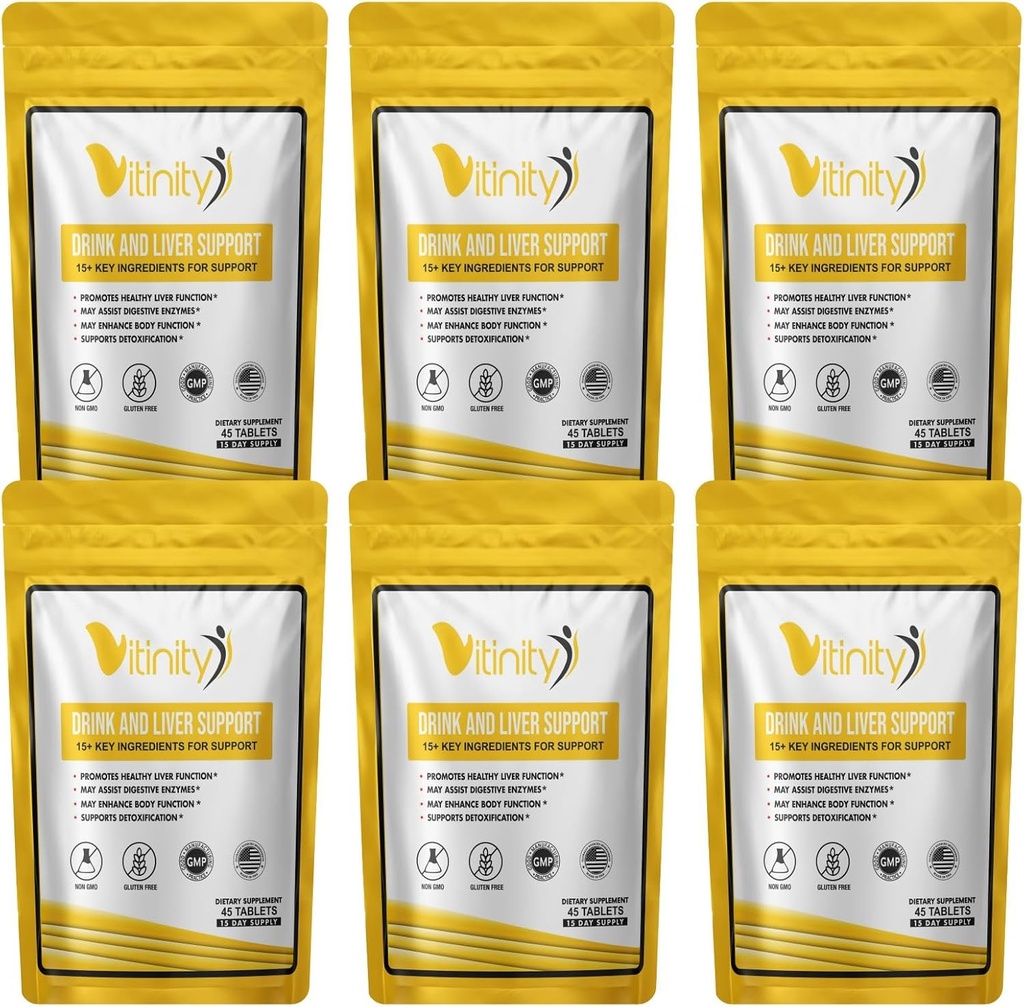 Anti Drink Maver Support Supplement-15 + Võtmekoostisosad iha tugi, Maksa Tervis, Kudzu, Piimaohakas, Püha Basiilik, DHM, Kõik looduslik puhastus,Gradual Reduction, Toitaine Replenisher tabletid (90 päeva)