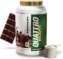 Magnum Nutraceuticals Quattro Vegan Valgu Pulber, Šokolaad 2lb – Premium Taimepõhine Valgu Pulber Isolaat lihaste kasvuks ja taastumiseks