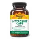 L-türosiin 500mg koos B6-vitamiini lisandiga - sertifitseeritud gluteenivaba, taimetoitlane, kosher, suurendab keskendumist ja energiat, toetab aju tervist, suurendab vaimset selgust, mitte-GMO - 100 kapslit