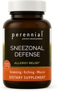 Sneezonal Defense Allergy Relief Formula - Natural Taimne täiendus hooajalise allergia toetuseks ja immuunsuse terviseks - 120 taimekapslit, mitte-GMO, Gluteenivaba